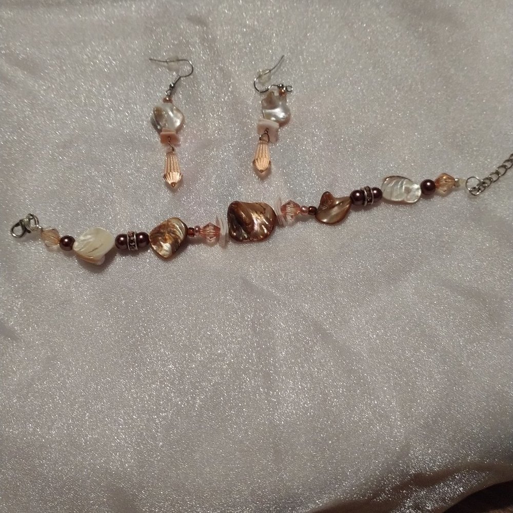 Bracelet and Earrings
